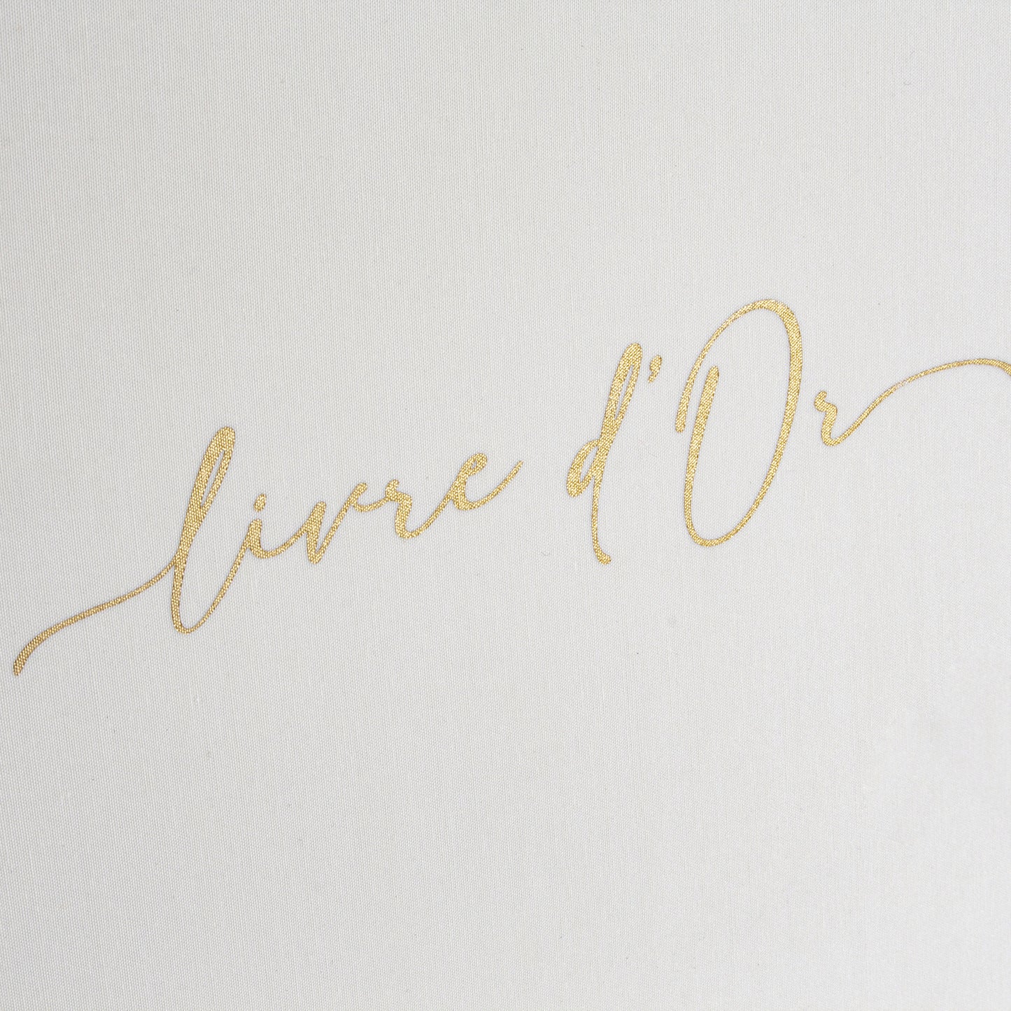 Livre d'Or 72 pages traditionnelles blanches - Guest Book - Beige