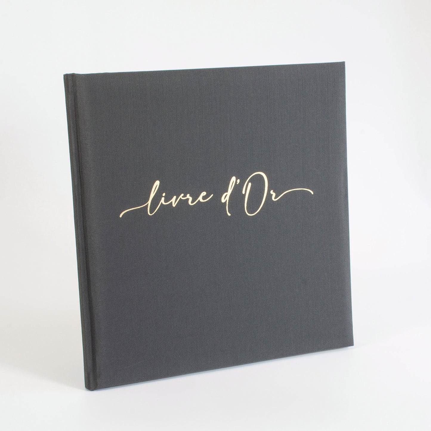 Livre d'Or 72 pages traditionnelles blanches - Guest Book - Gris