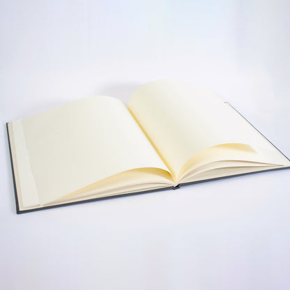Livre d'Or 72 pages traditionnelles blanches - Guest Book - Gris