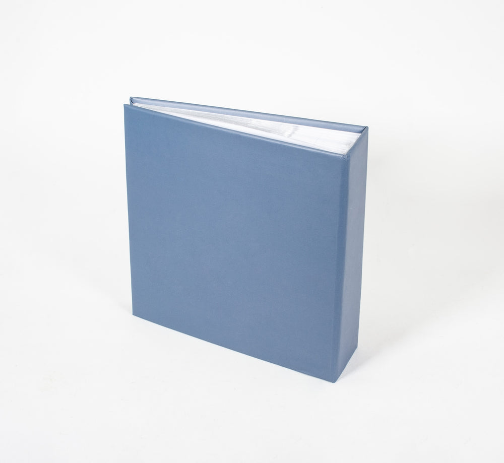 Album photo mémo 100 pochettes 11x15cm - Line Art - Bleu