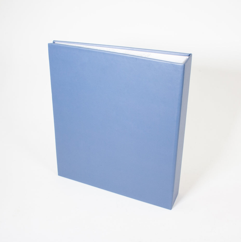 Album photo mémo 160 pochettes 11x15cm - Line Art - Bleu
