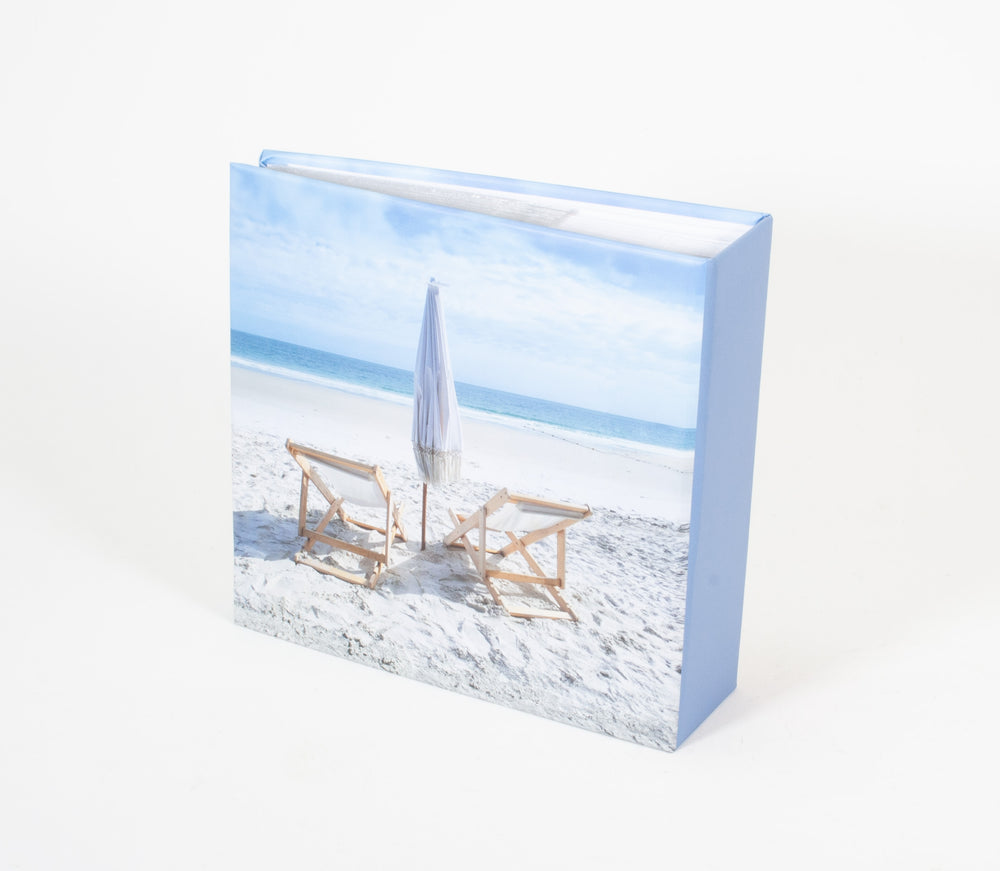 Album photo mémo "Transats sur Plage" 100 pochettes 10x15cm