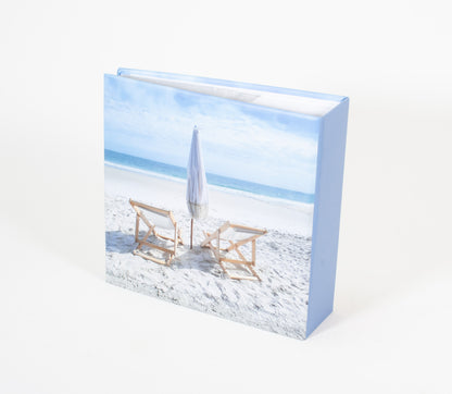 Album photo mémo "Transats sur Plage" 100 pochettes 10x15cm
