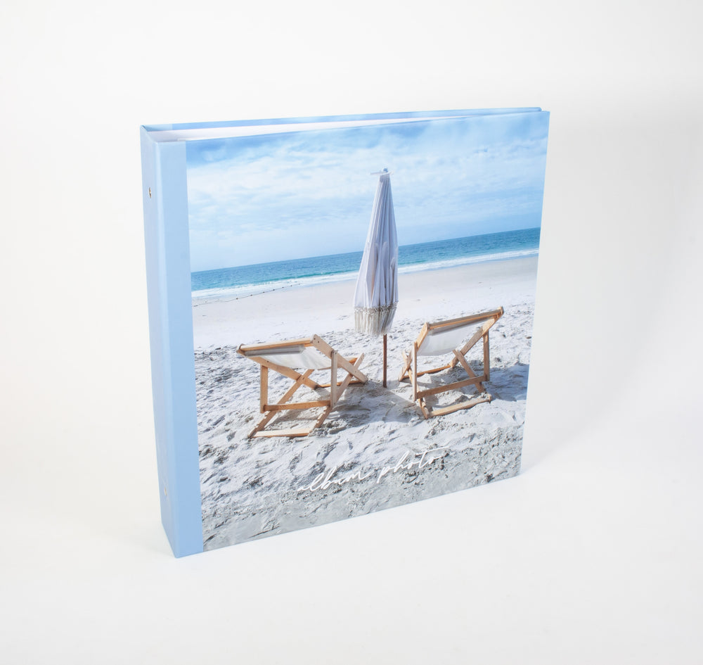 Album photo "Transats sur plage" 400 pochettes 10x15cm